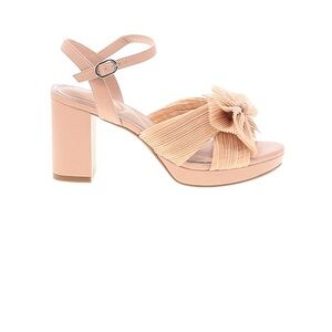 Kelly & Katie Blush Heather Block Heel Sandals size 8
